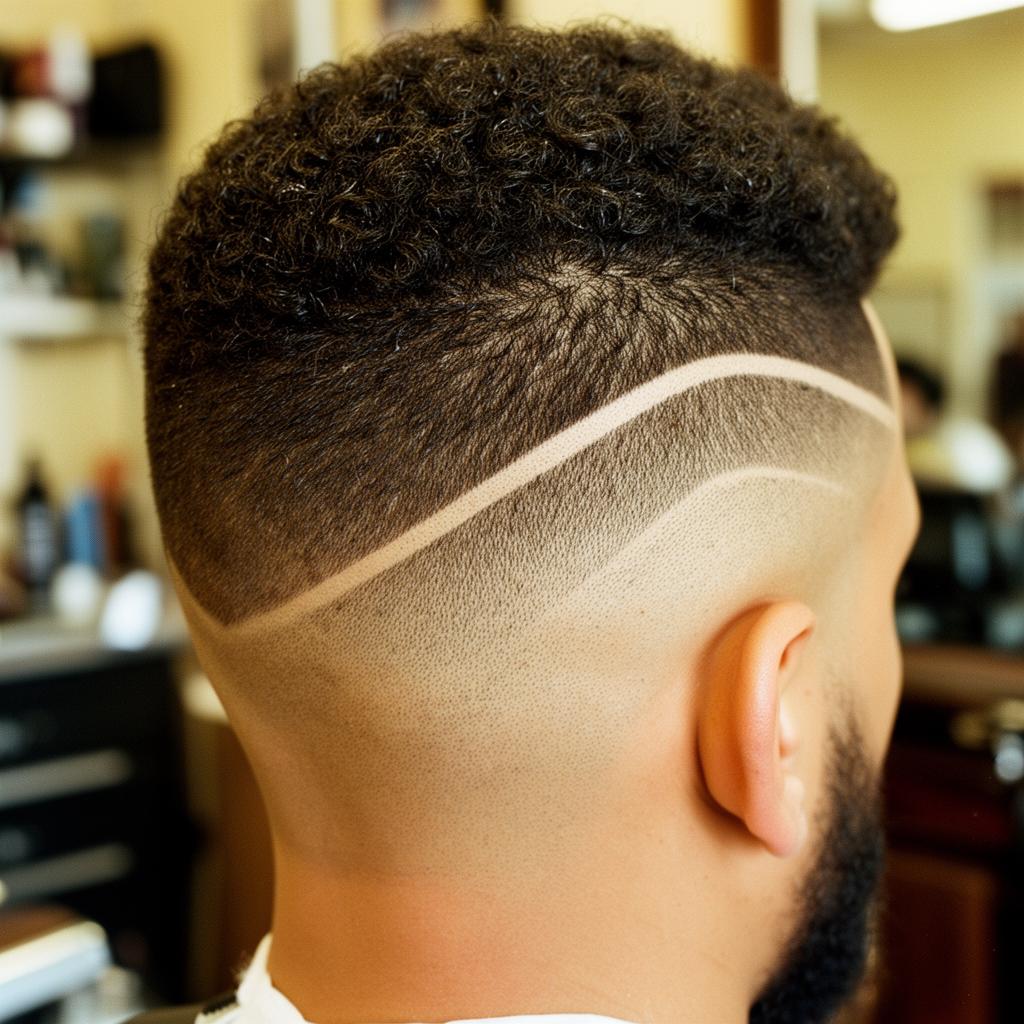 Sharp hair shape-up